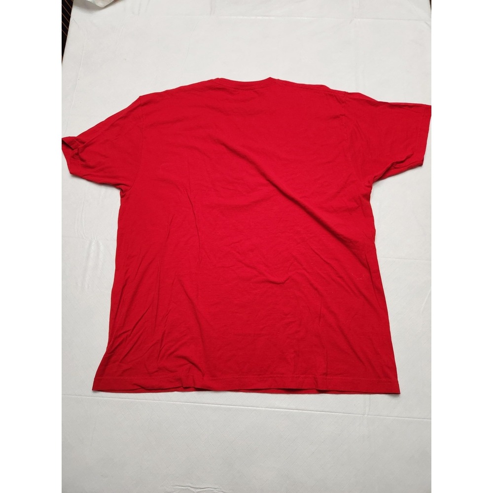Buc-ee's Shirt Mens 2XL Red Logo Graphic Tee Beaver Mascot Travel Gas Station - Picture 8 of 8
